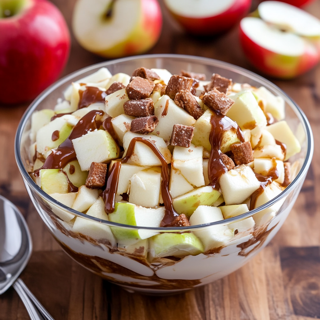 Apple Snicker Salad Recipe