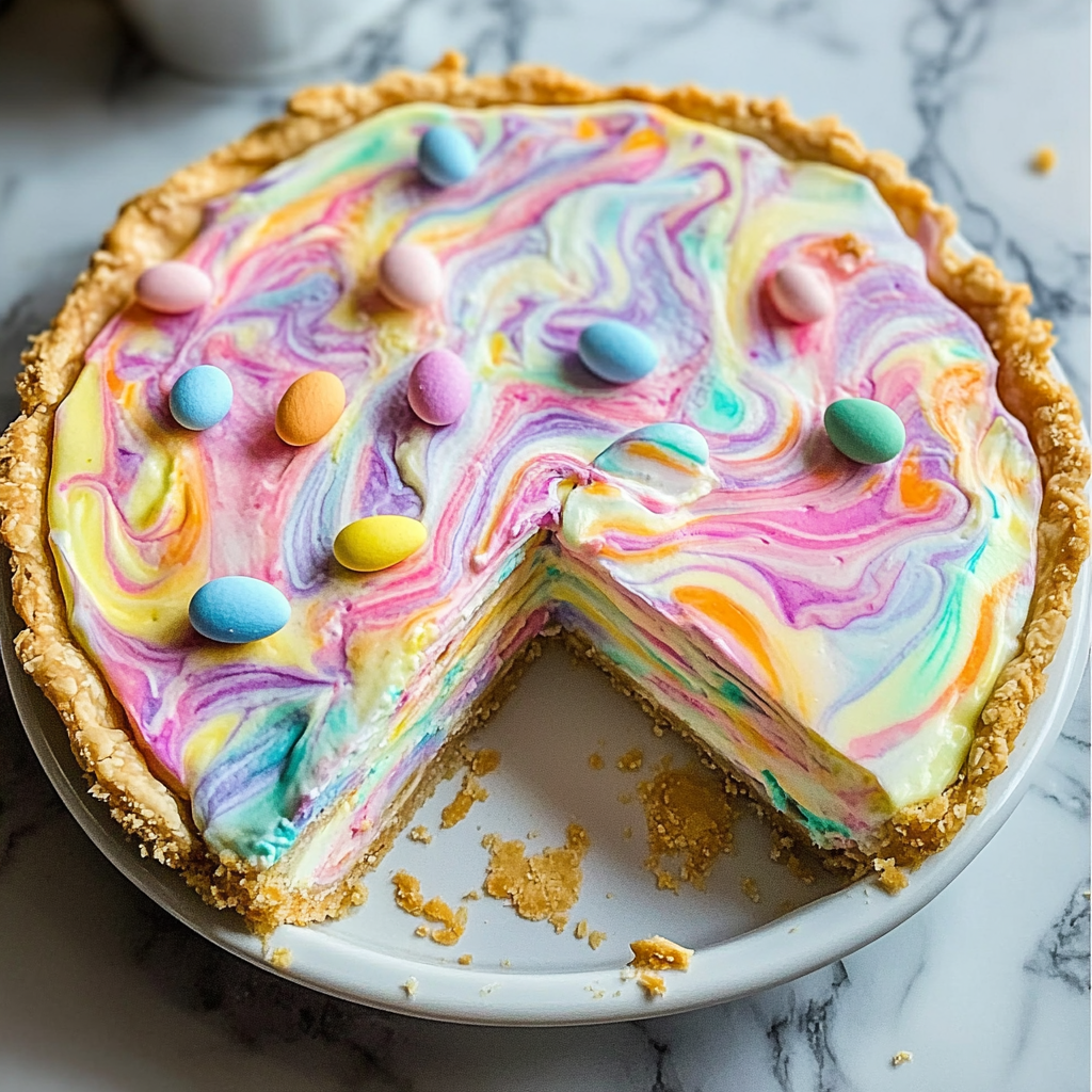 Easter Swirl Pie recipe