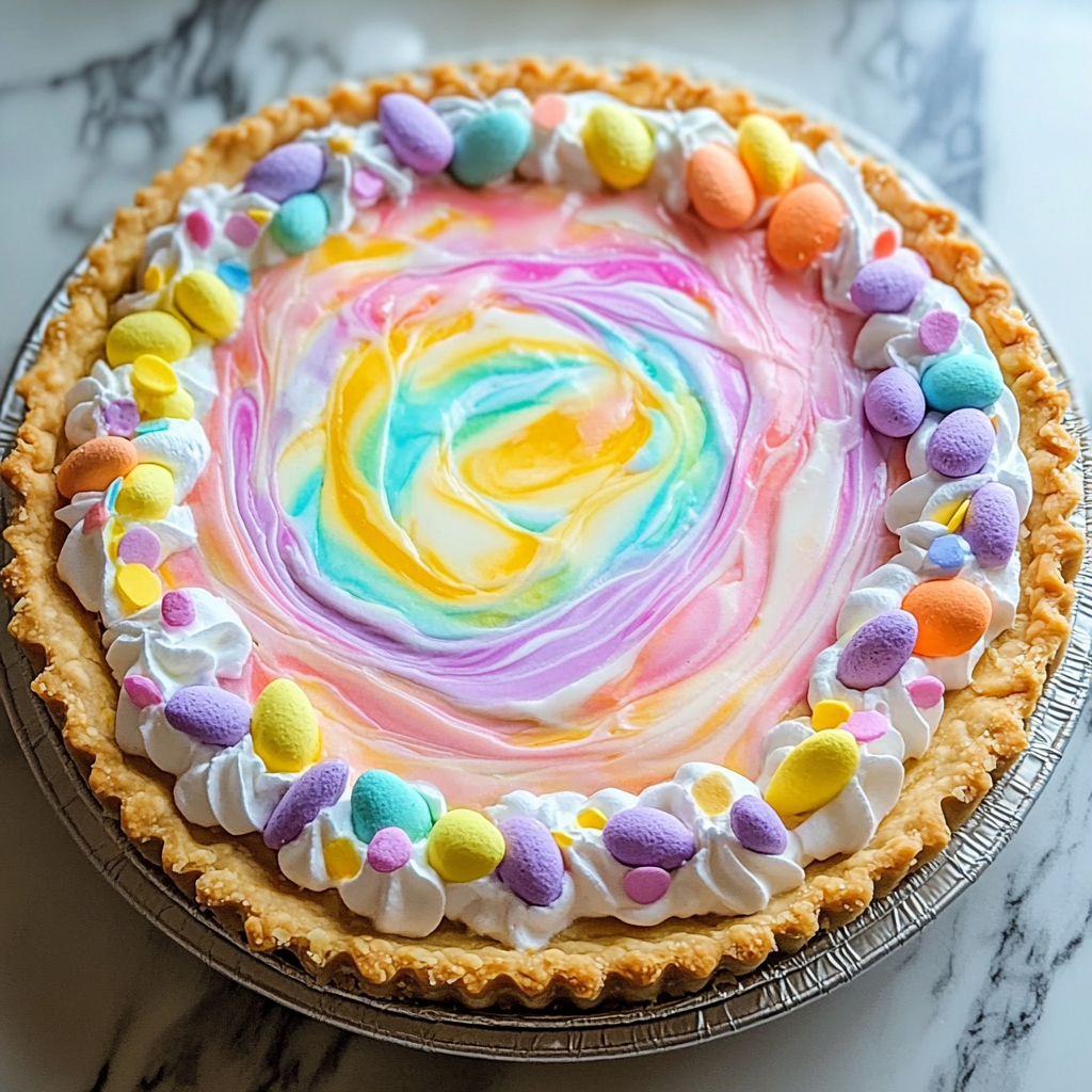 Easter Swirl Pie recipe