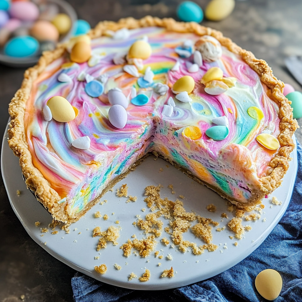 Easter Swirl Pie recipe