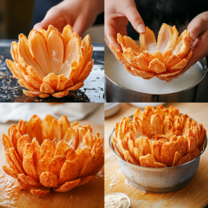 blooming onion air fryer recipe