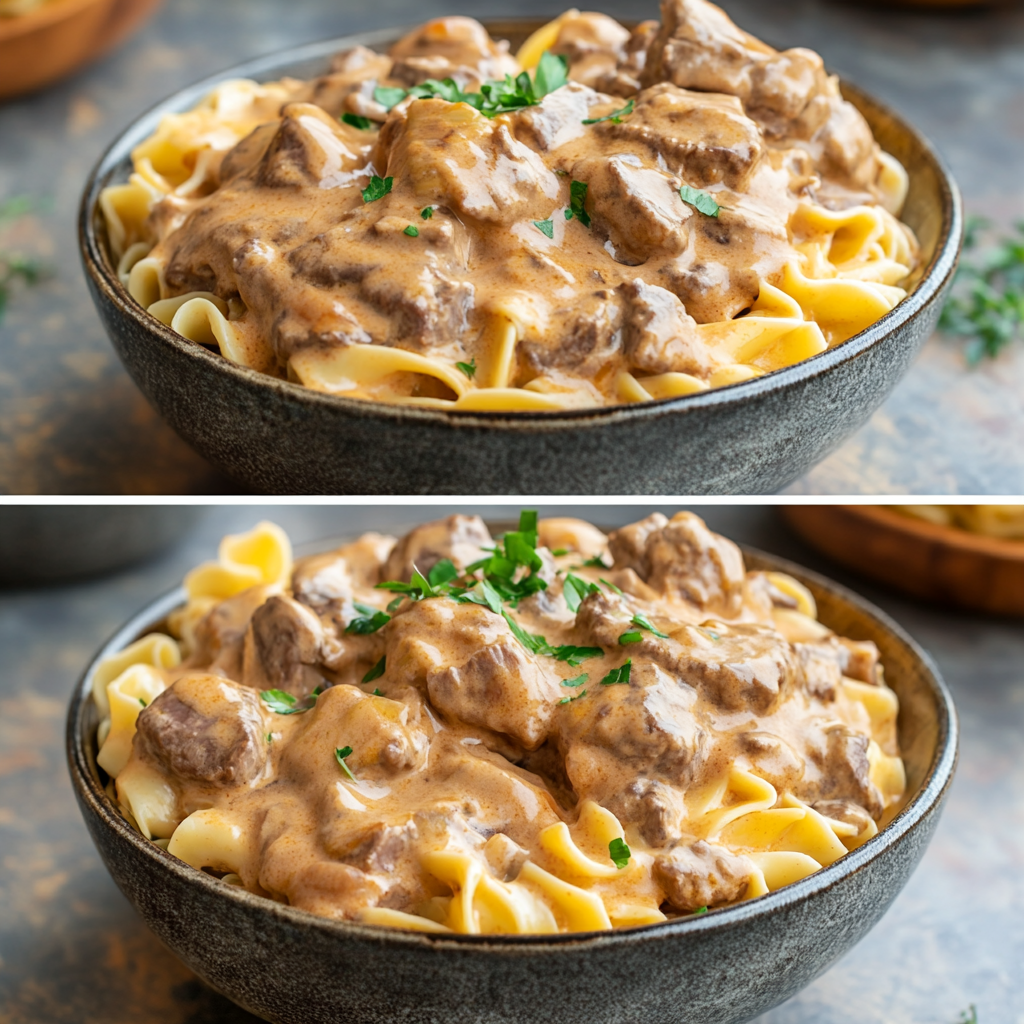Classic Beef Stroganoff Recipe