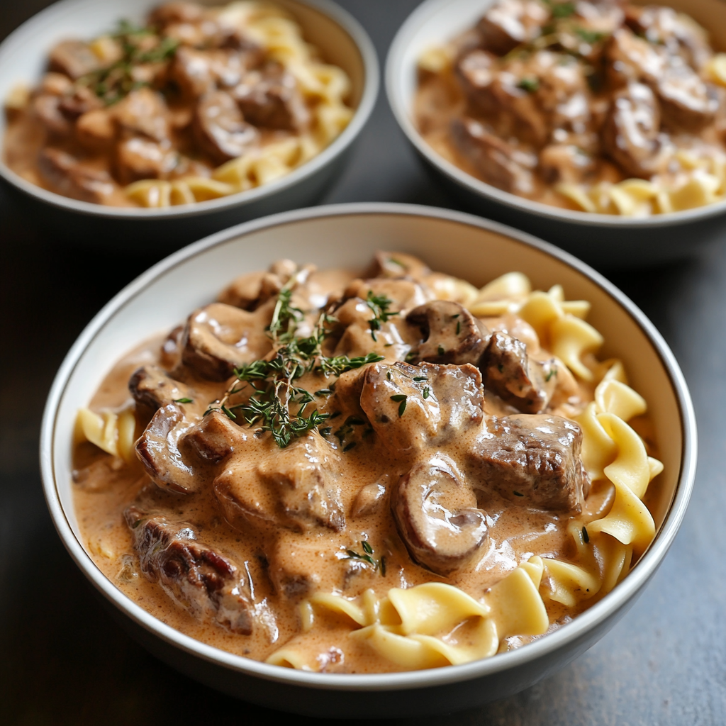 Classic Beef Stroganoff Recipe