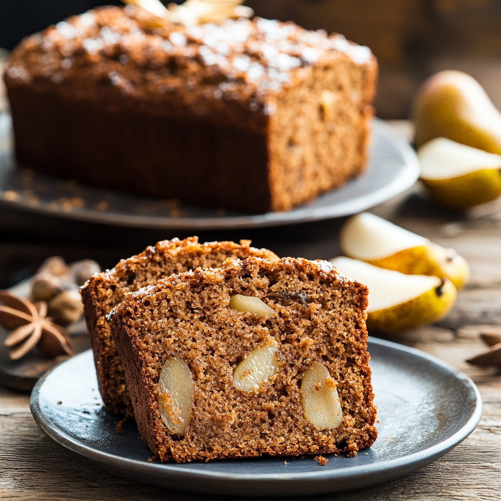 Spiced Pear Bread Recipe
