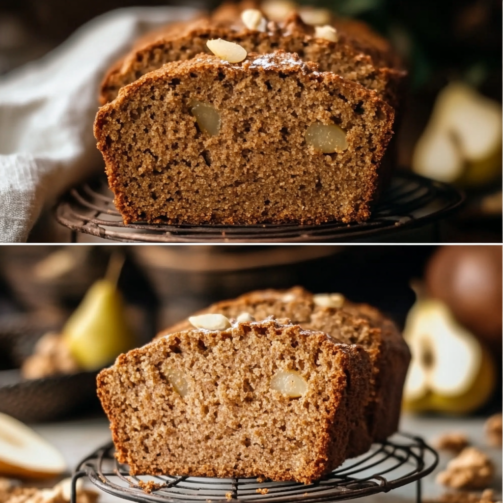 Spiced Pear Bread Recipe