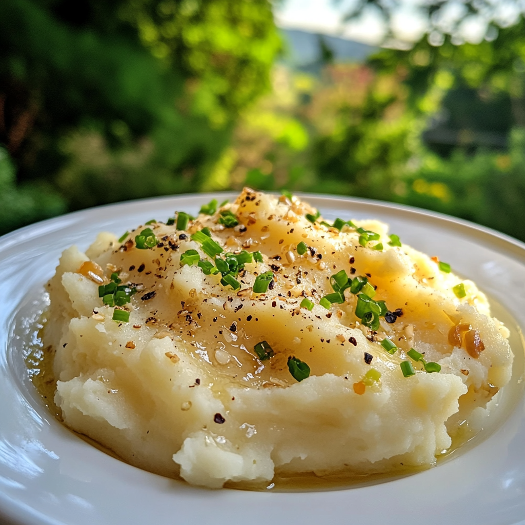 Garlic Confit Mashed Potatoes