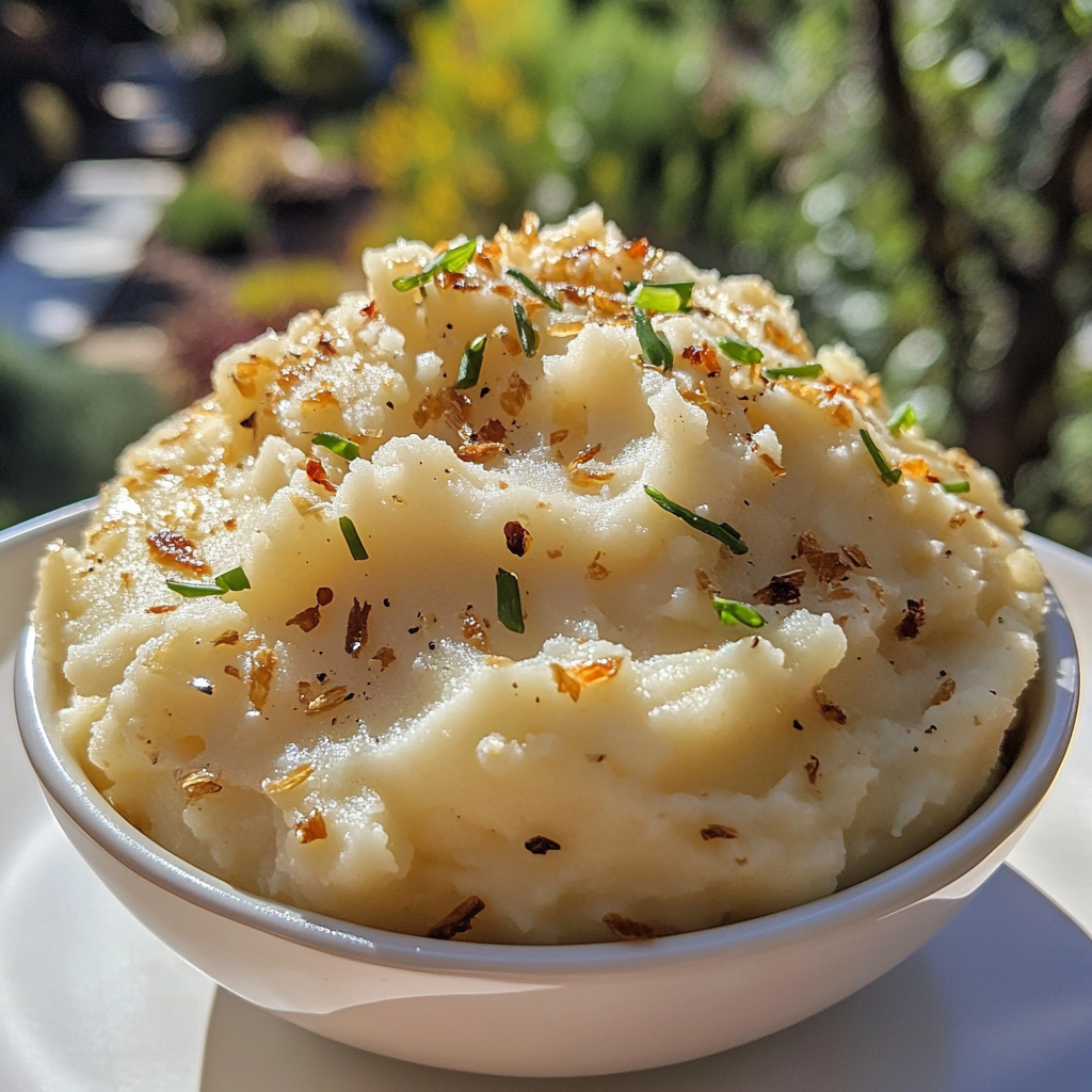 Garlic Confit Mashed Potatoes