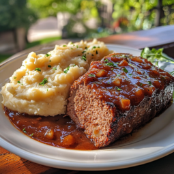 Meatloaf and Mashed Potatoes