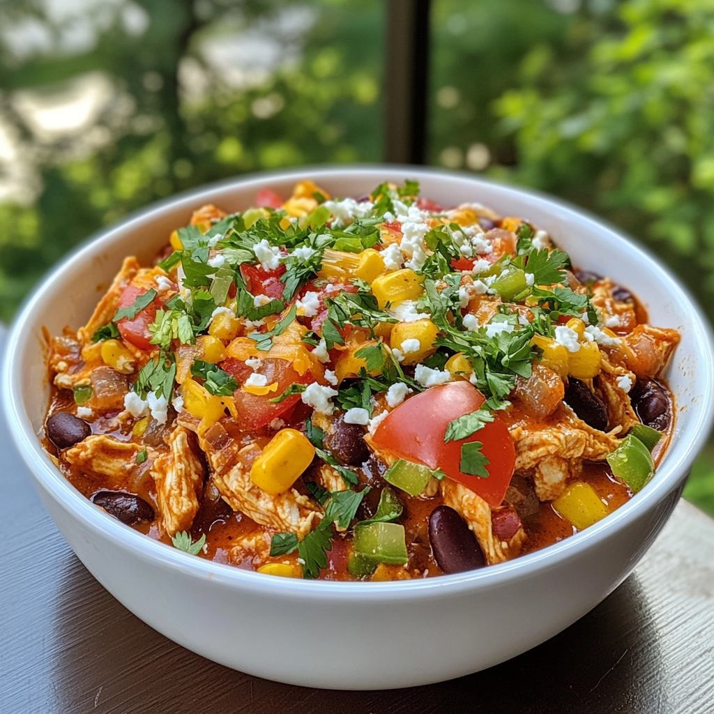 One-Pan Chicken Enchilada Skillet