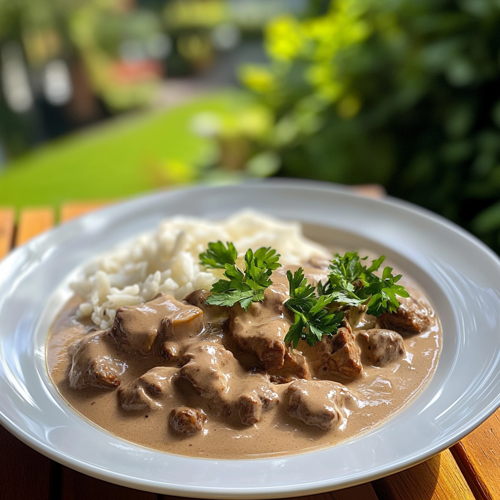 Classic Beef Stroganoff Recipe
