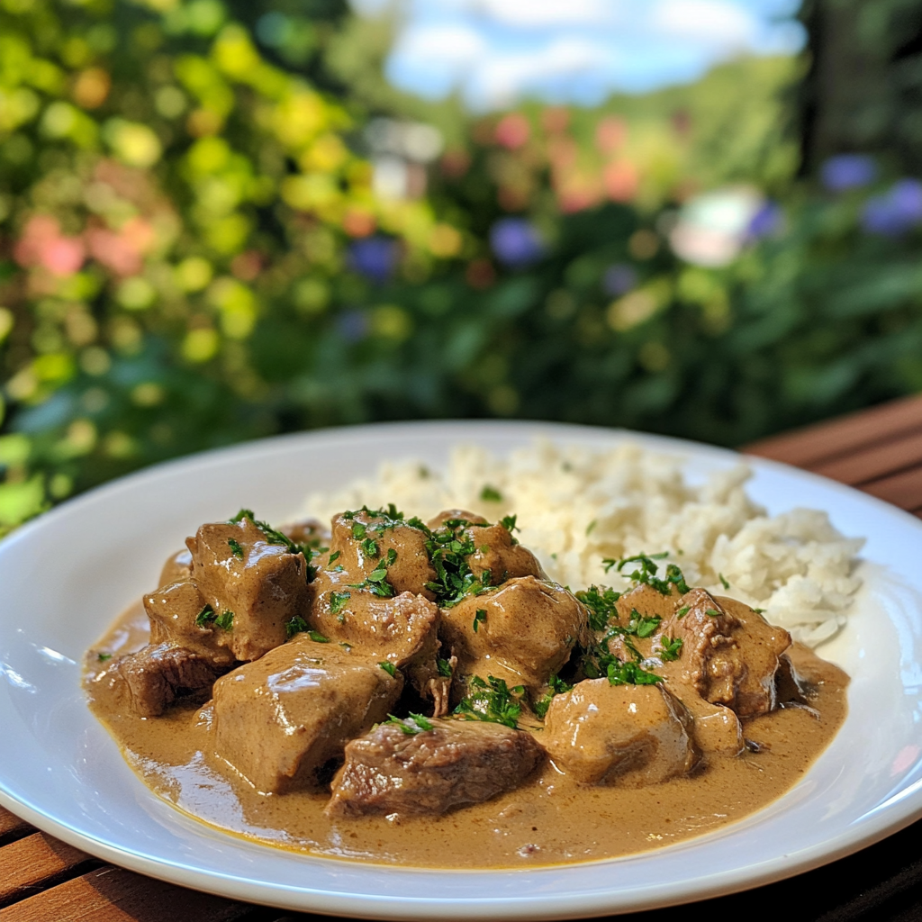 Classic Beef Stroganoff Recipe