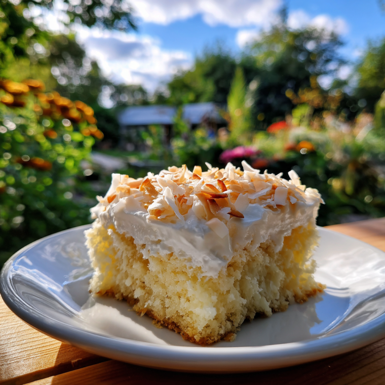 Coconut Poke Cake Recipe