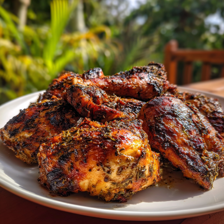 Oven-Baked Jerk Chicken