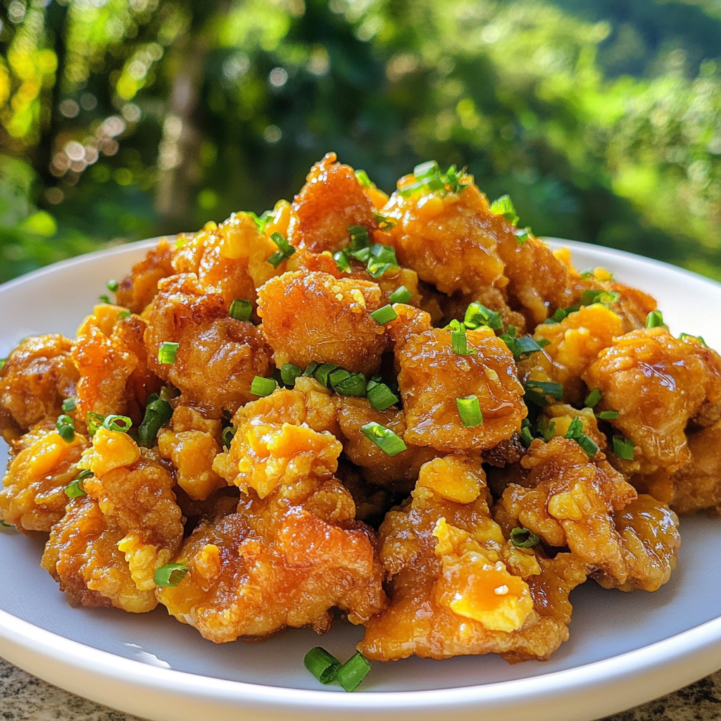 salted egg chicken recipe