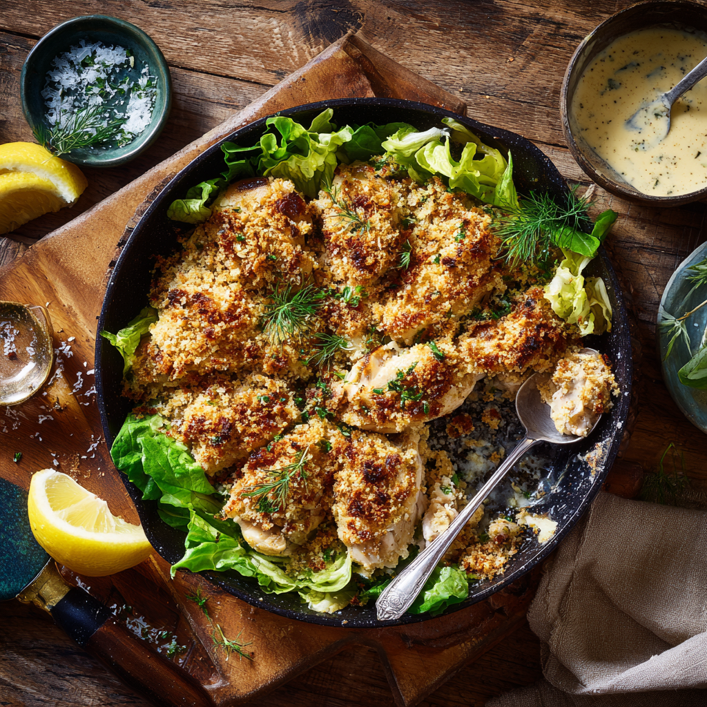 Halibut Olympia Recipe