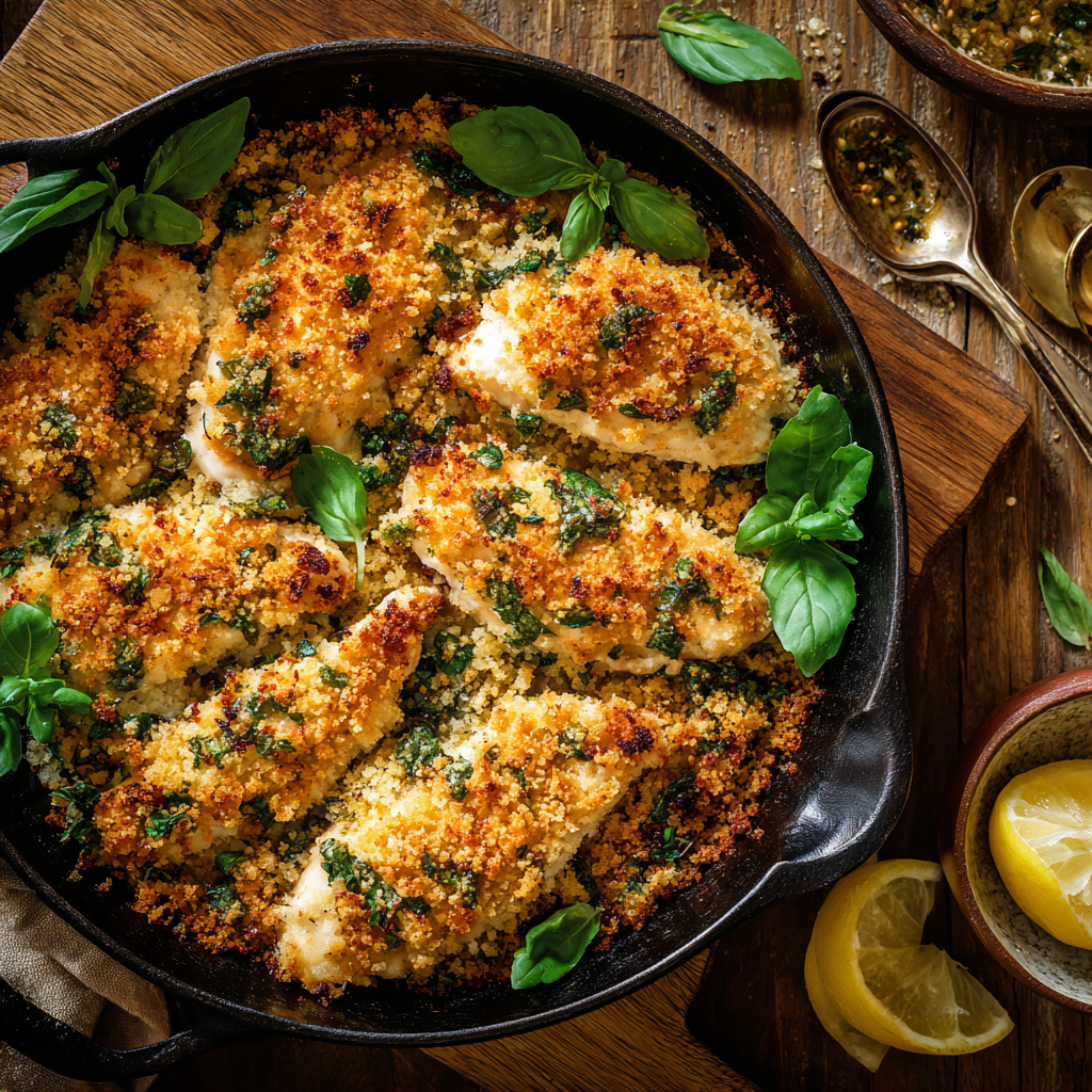 Halibut Olympia Recipe