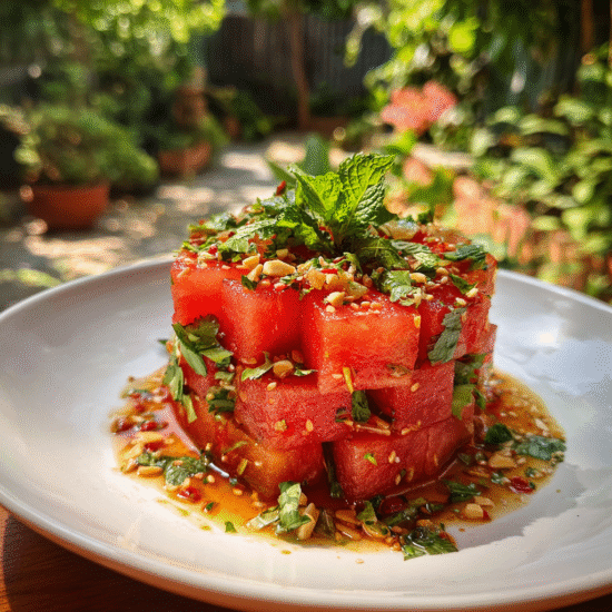 Thai Watermelon Salad Recipe