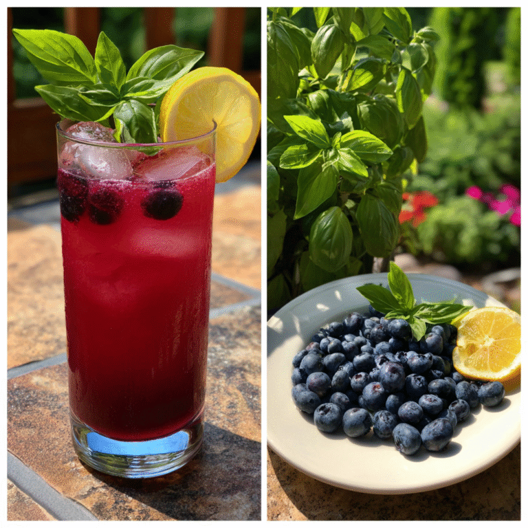 Blueberry Basil Lemonade Recipe - OoohDelish!