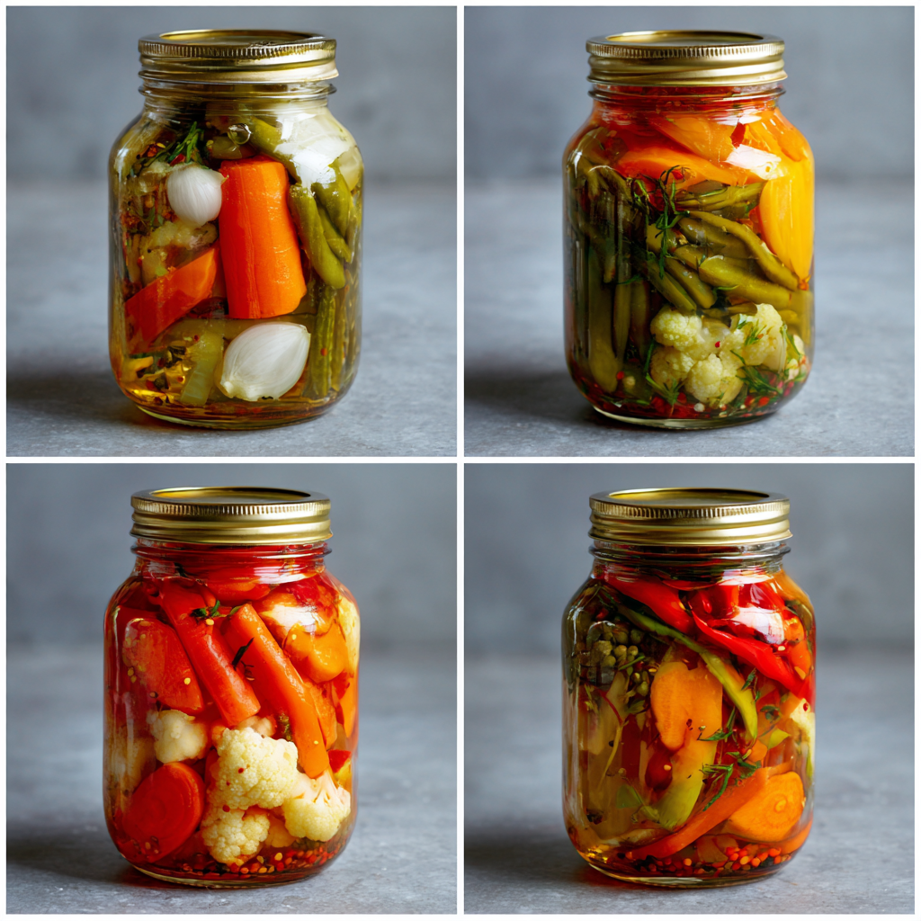 Fermented Giardiniera Recipe