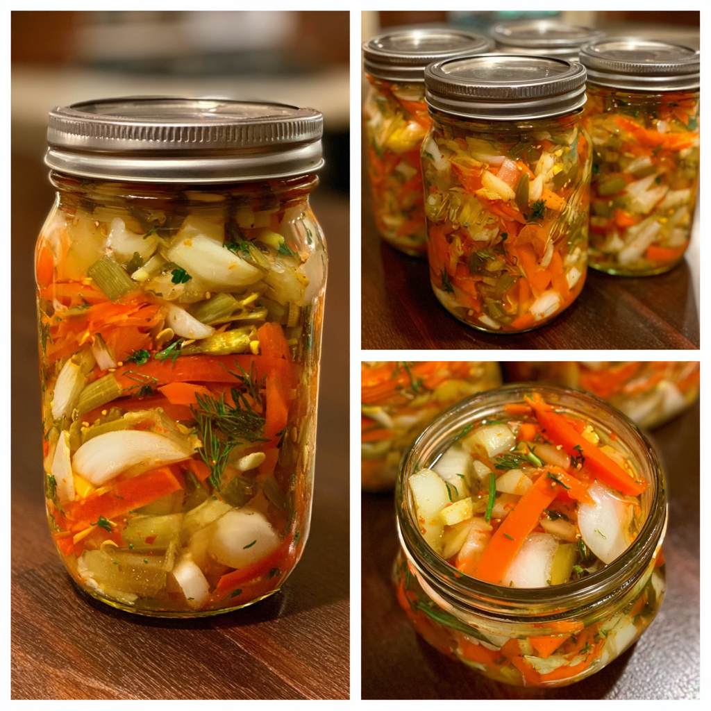 Fermented Giardiniera Recipe