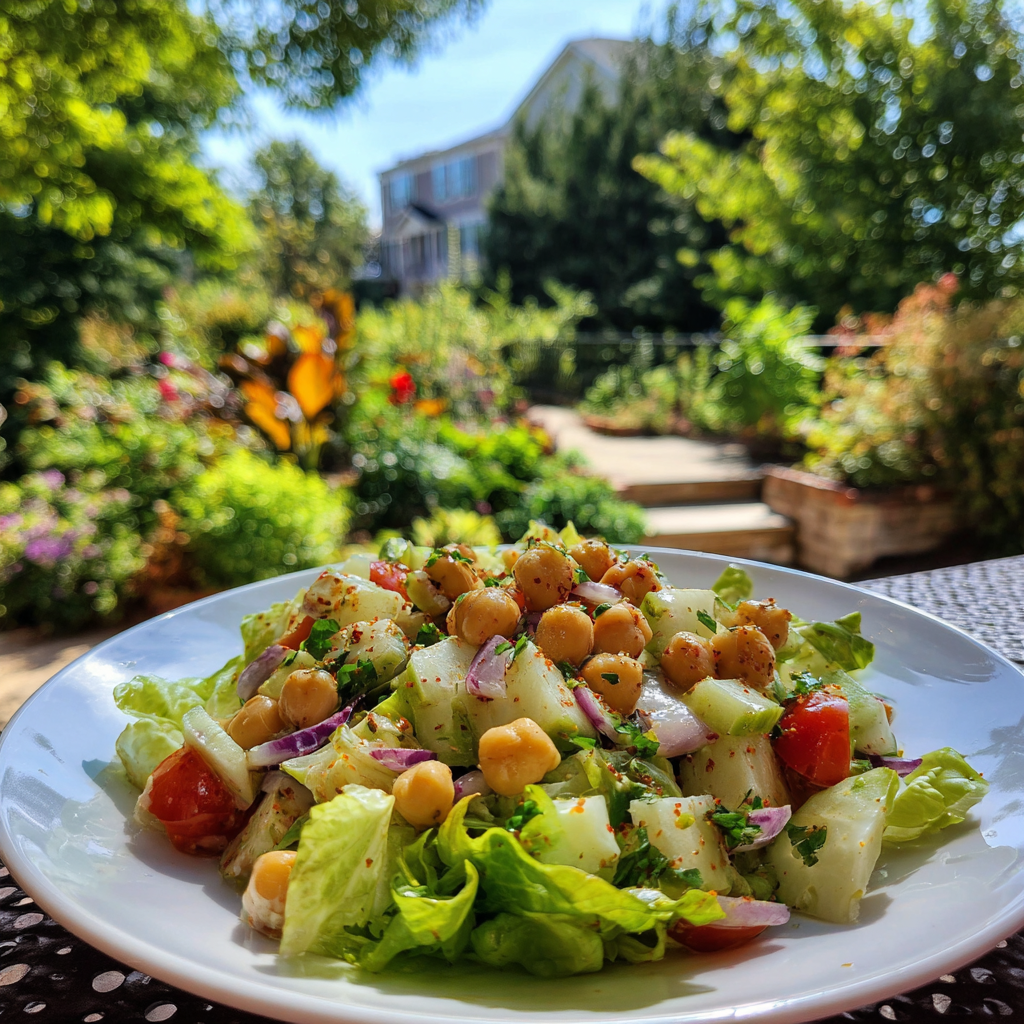 Apple Chickpea Salad