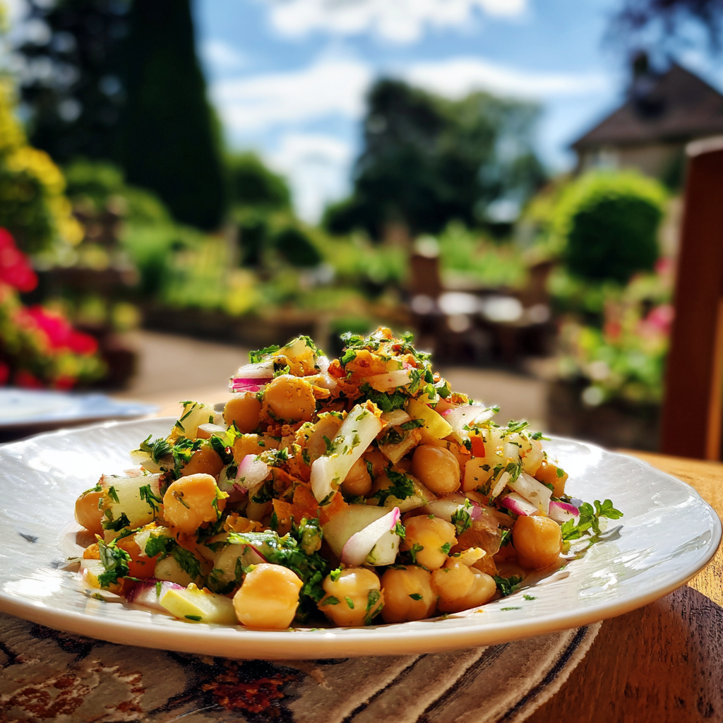 Apple Chickpea Salad