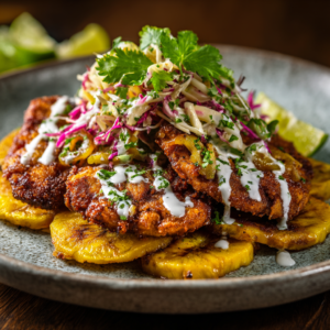 Pollo con Tajadas Recipe