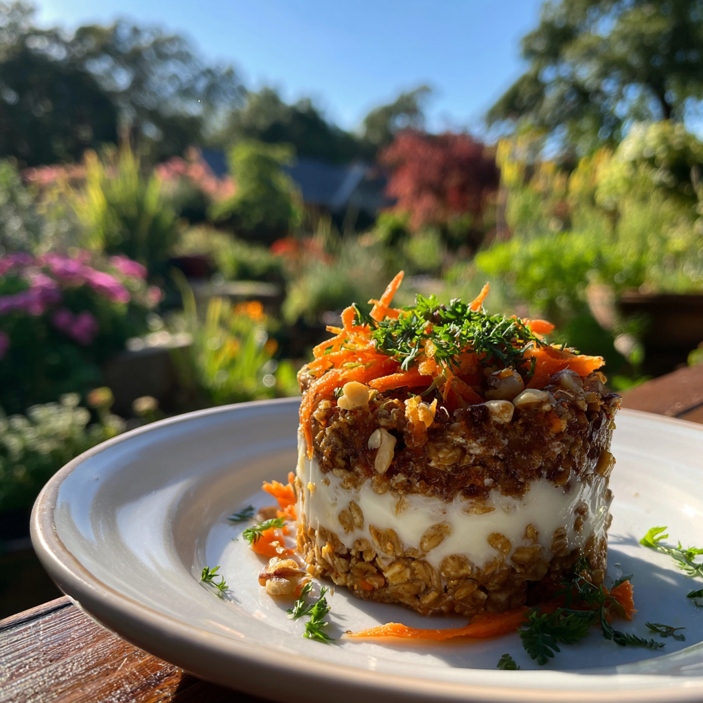 Carrot Cake Overnight Oats Recipe