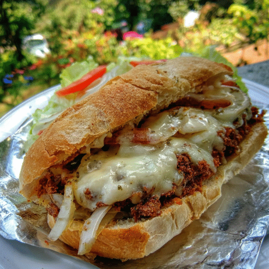 Guinea Grinder Sandwich Recipe