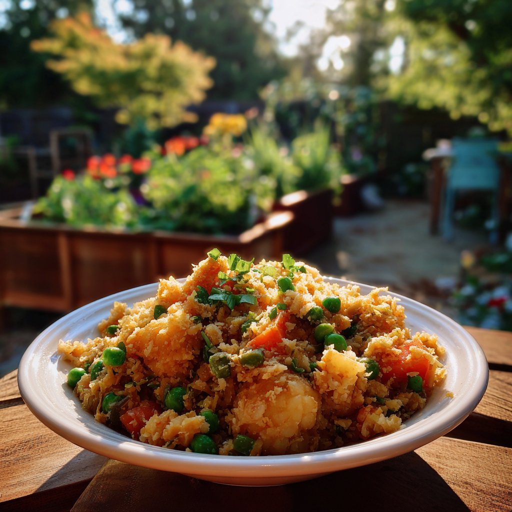 One Pot Cauliflower Fried Rice Recipe