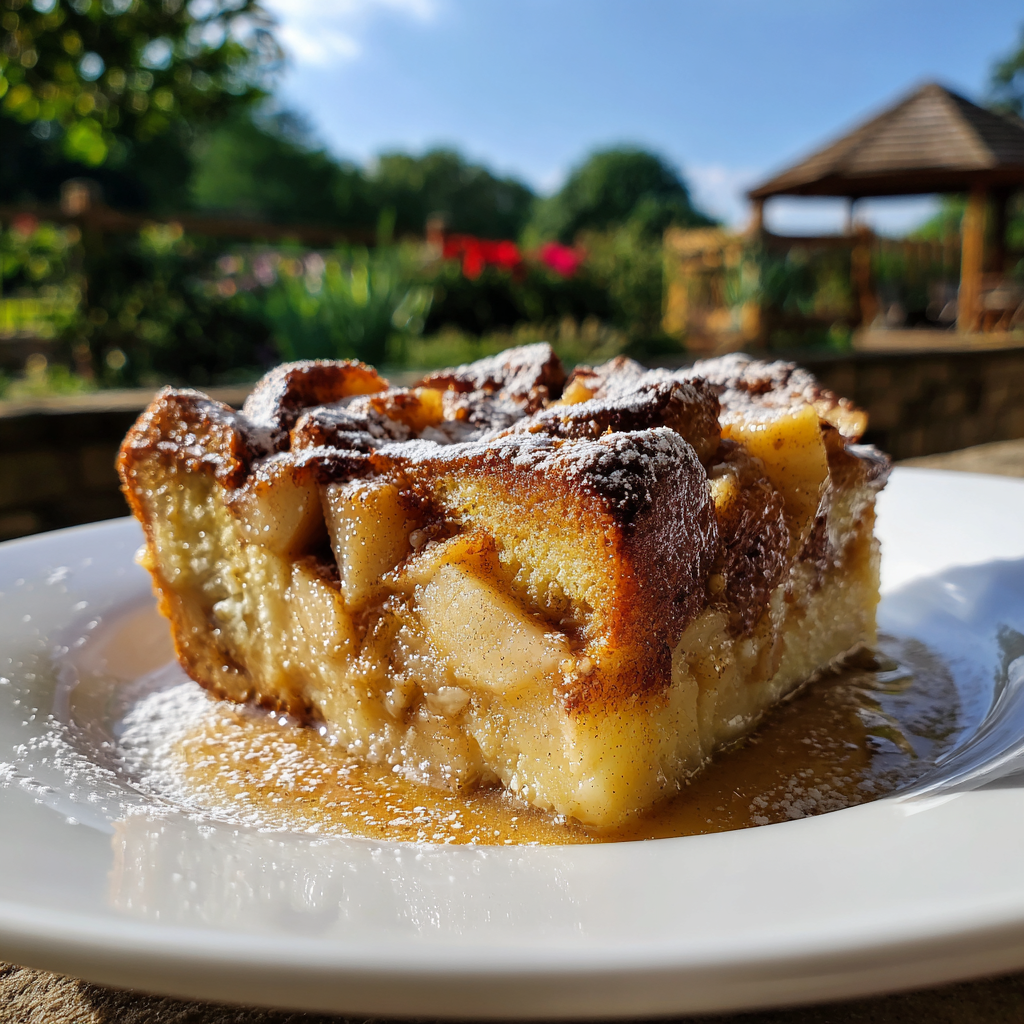 Skillet Cinnamon Apple French Toast Bake Recipe