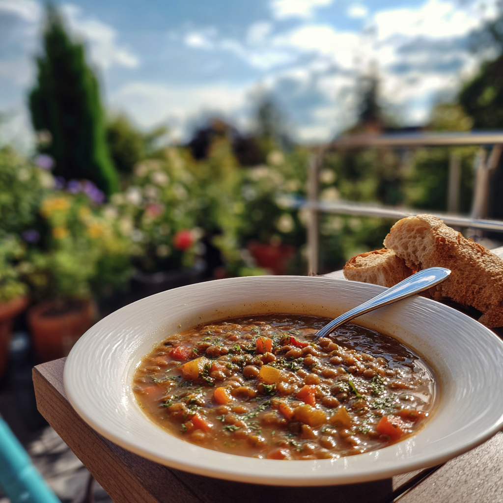 Mediterranean Lentil Soup