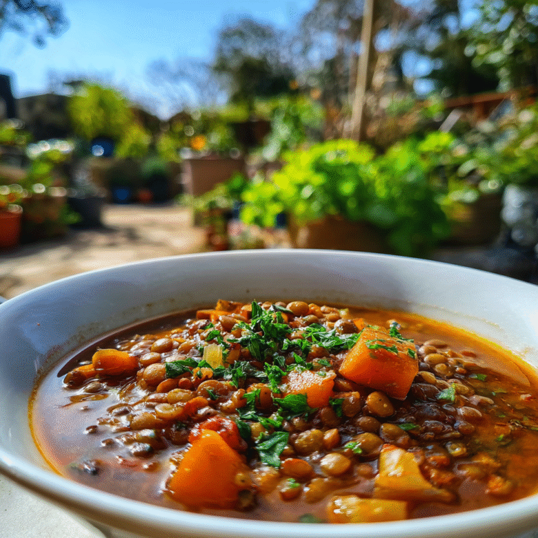 Mediterranean Lentil Soup