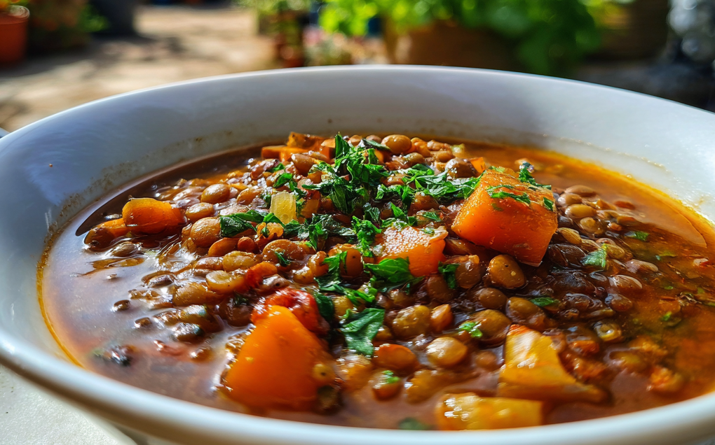 Mediterranean Lentil Soup