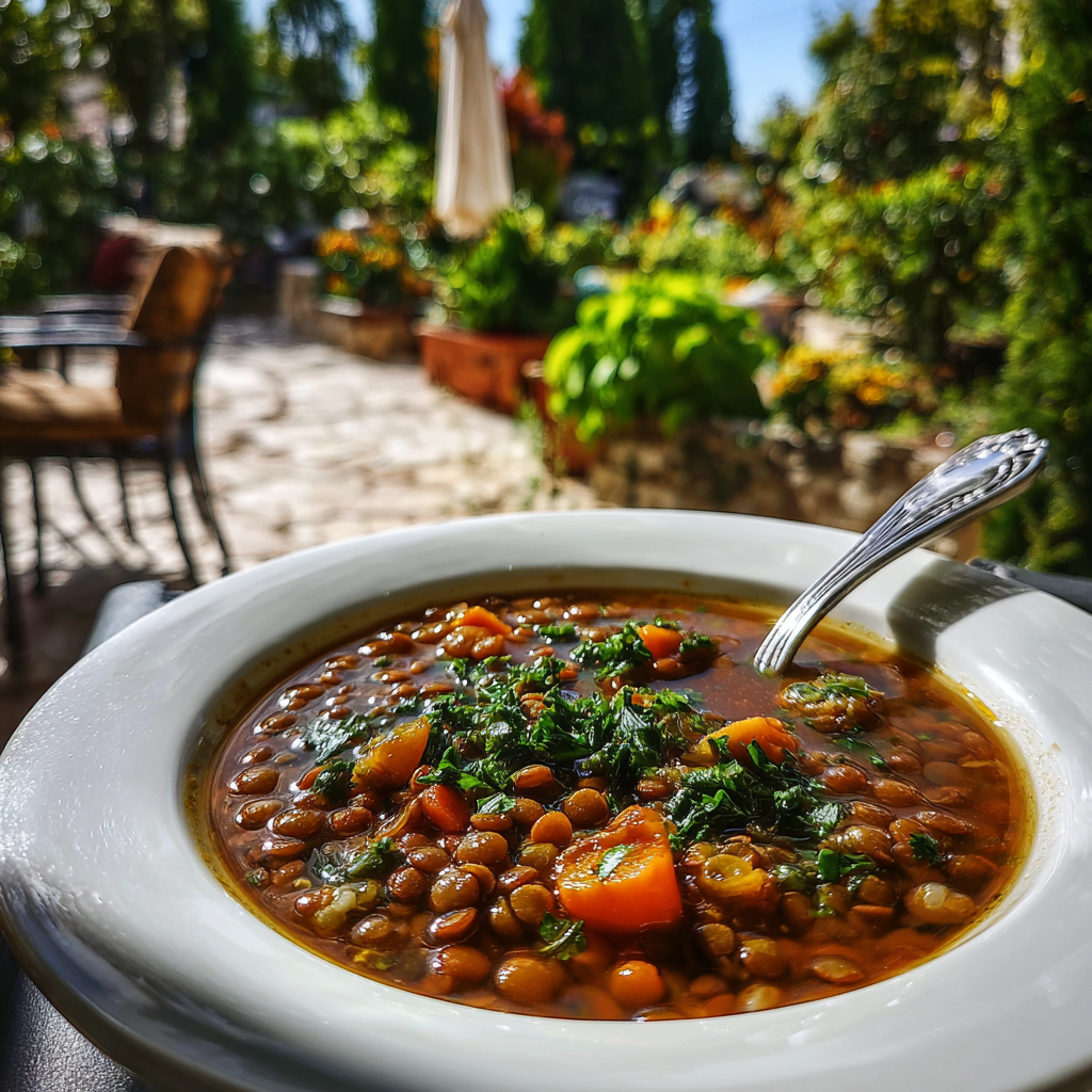 Mediterranean Lentil Soup