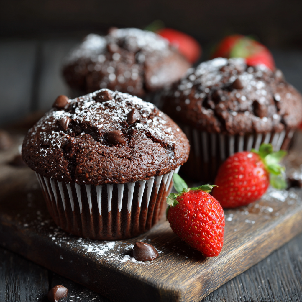 Olympic Village Chocolate Muffins Recipe