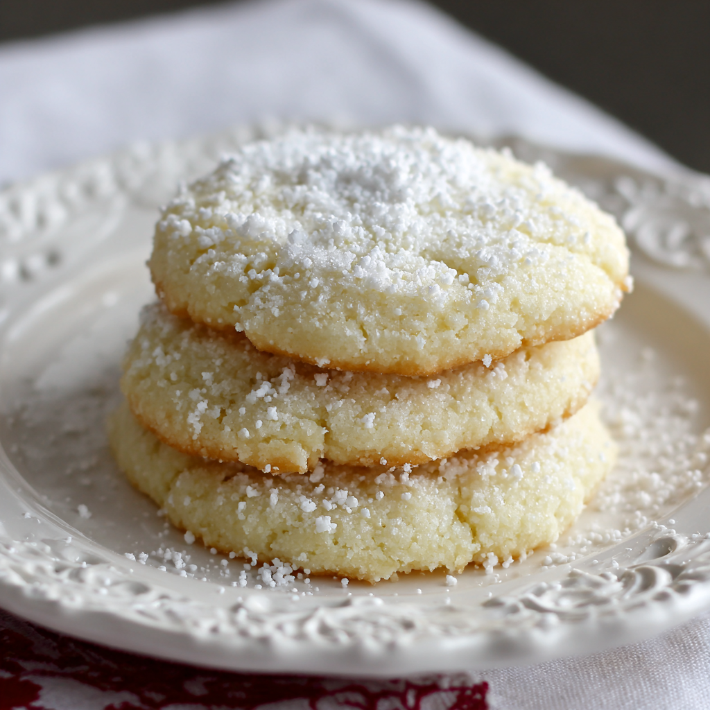 3 Ingredient Sugar Cookie Recipe