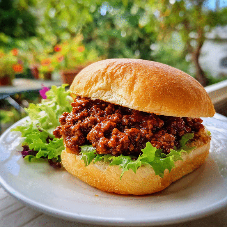 Easy Sloppy Joe Recipe with 3 Ingredients