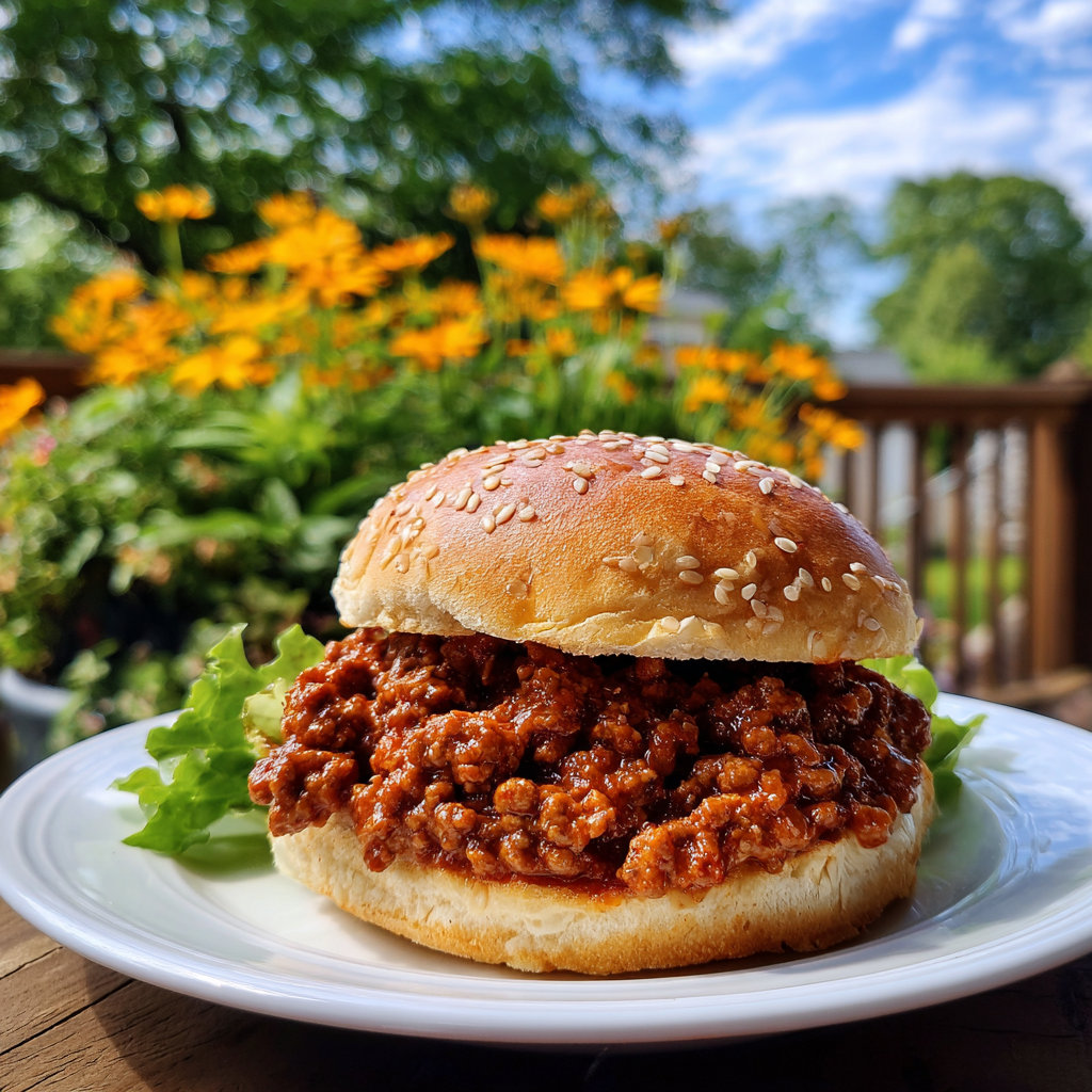 Easy Sloppy Joe Recipe with 3 Ingredients