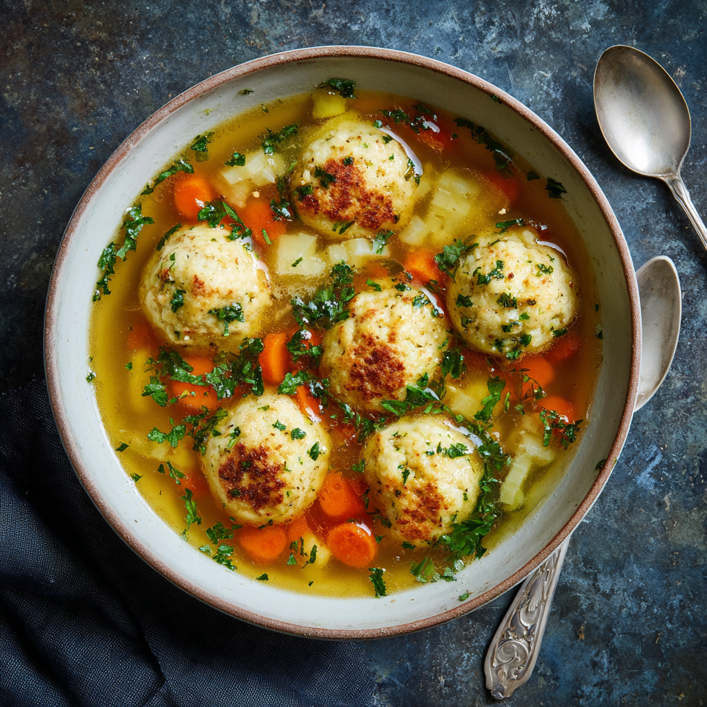 Matzo Ball Soup Recipe