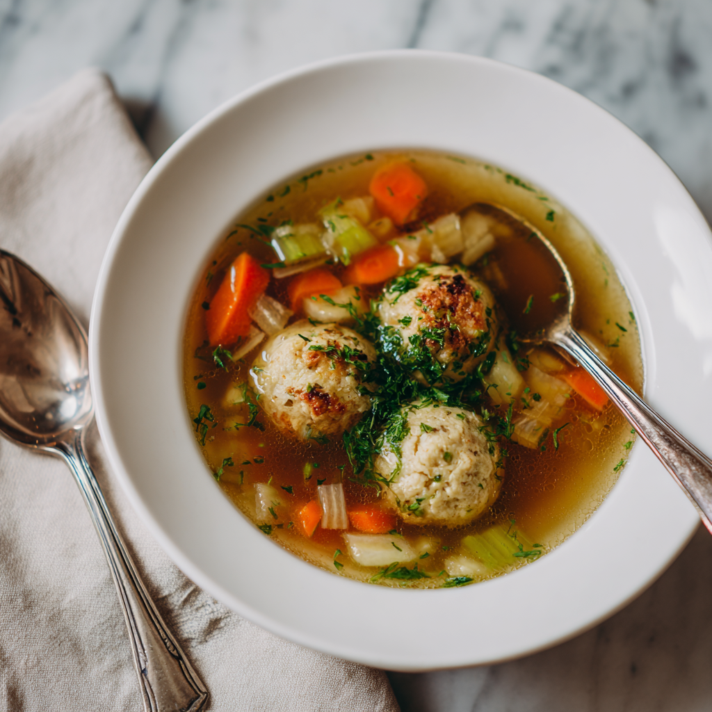 Matzo Ball Soup Recipe