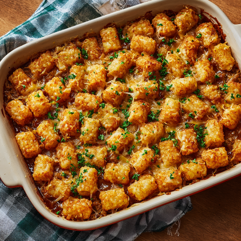 Tater Tot Hotdish Recipe