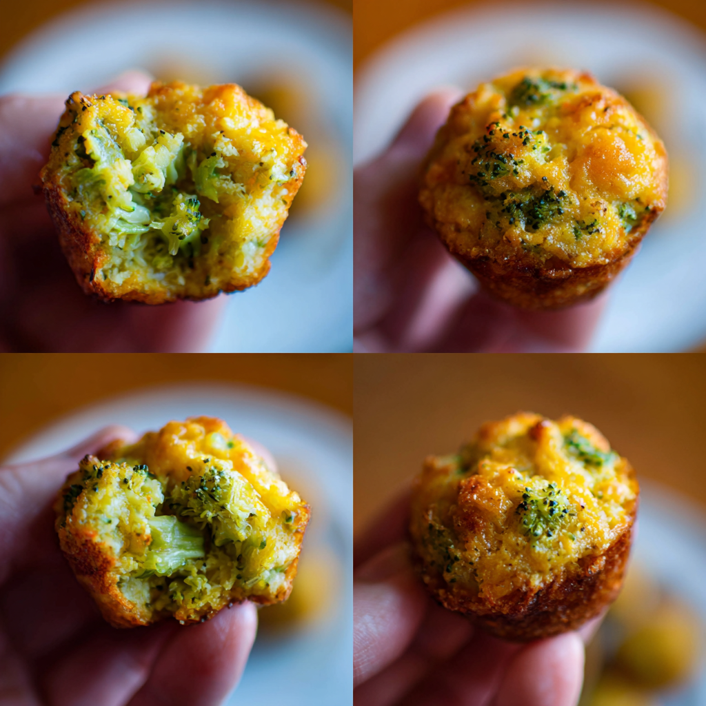 Broccoli Cheddar Bites