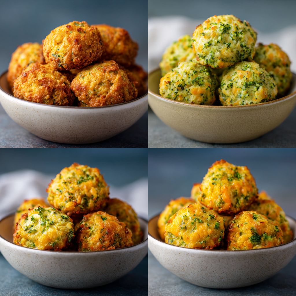 Broccoli Cheddar Bites
