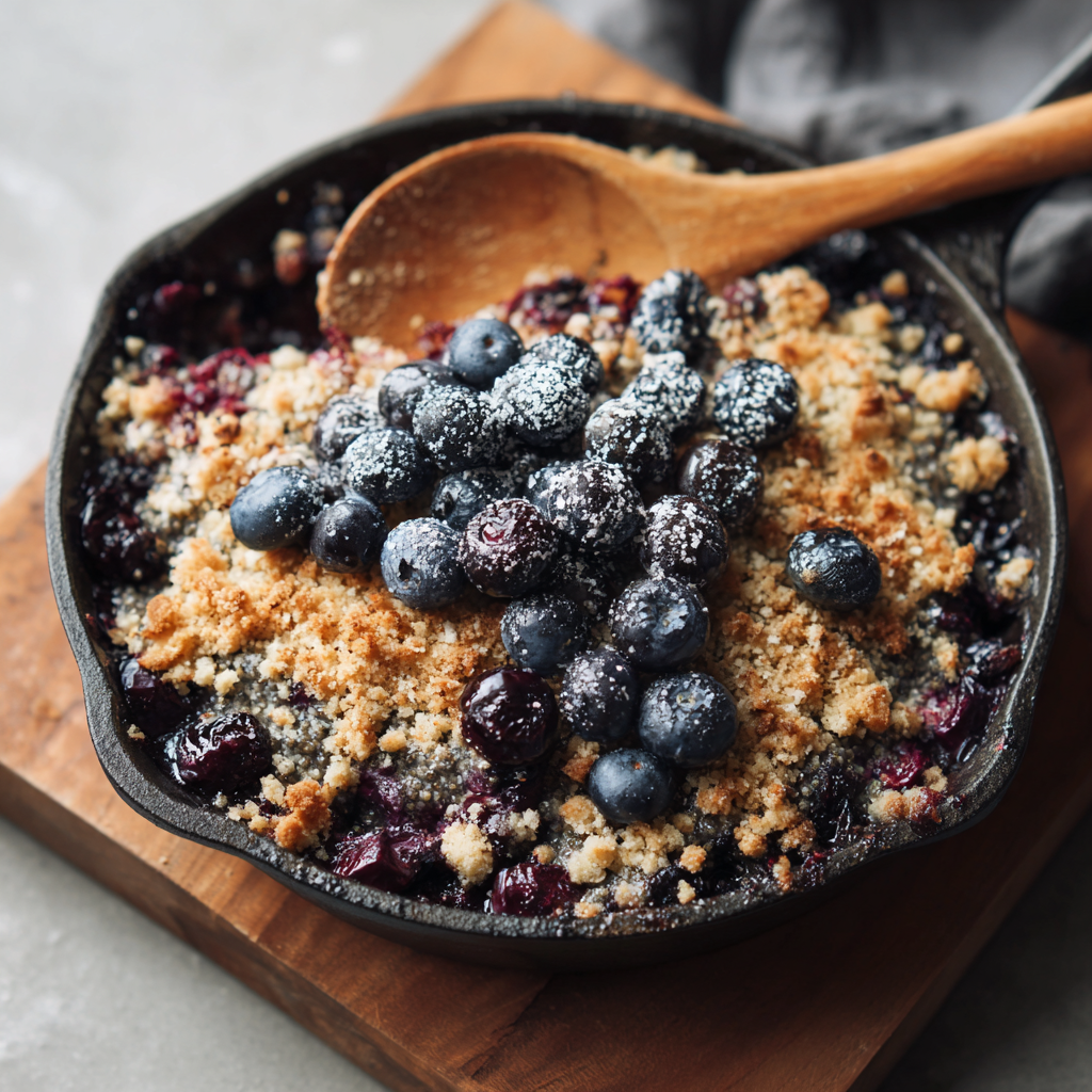 Blueberry Chia Crumble
