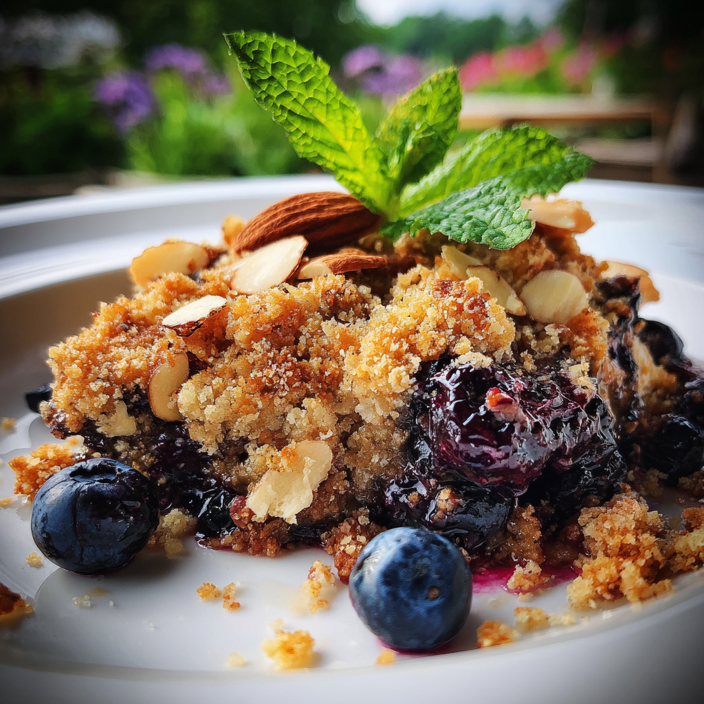 Blueberry Chia Crumble