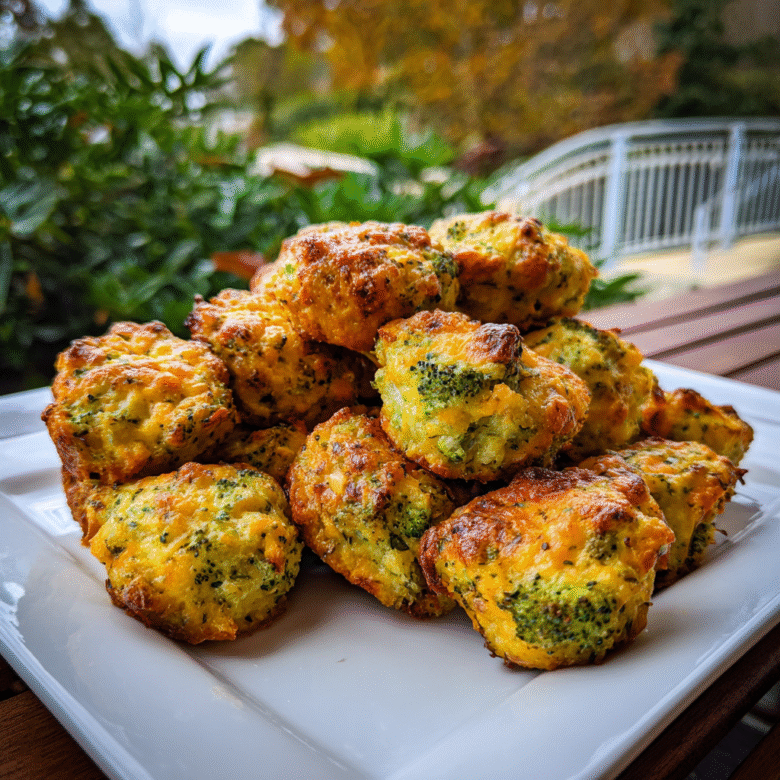 Broccoli Cheddar Bites