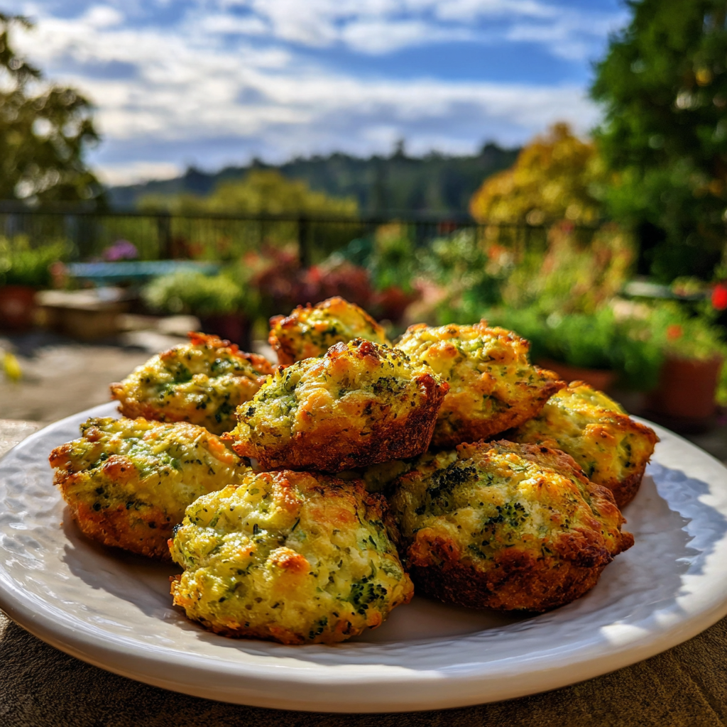 Broccoli Cheddar Bites