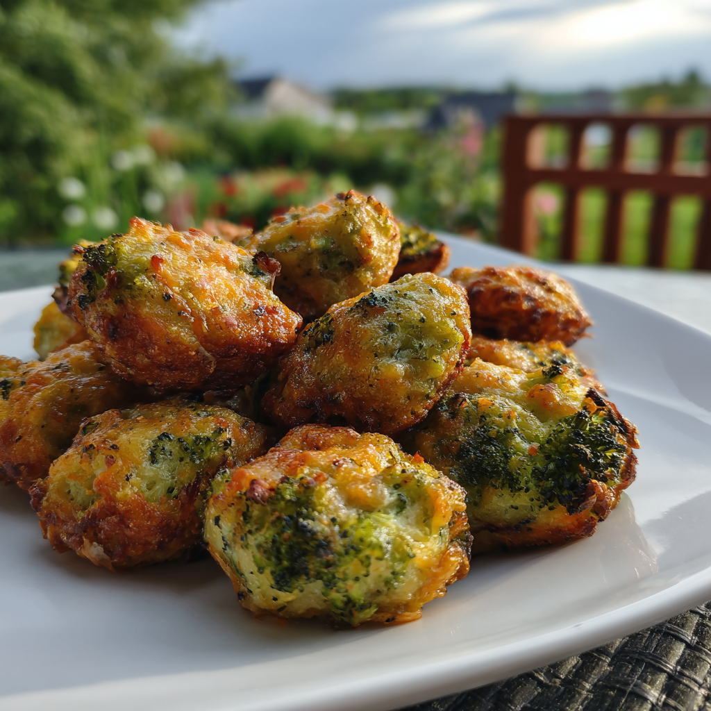 Broccoli Cheddar Bites