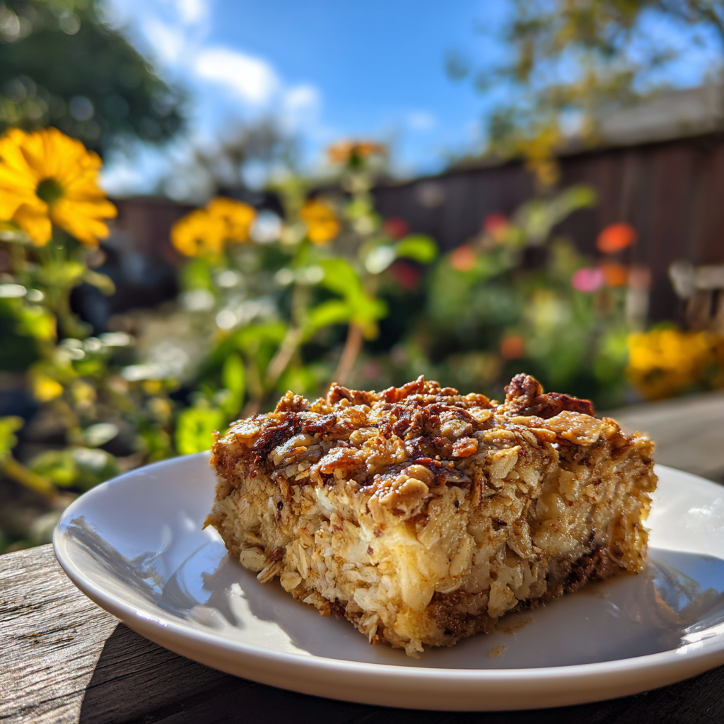 Cottage Cheese Baked Oats Recipe